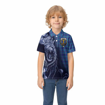 Mercer Tartan Kid Polo Shirt Roaring Lion Heritage