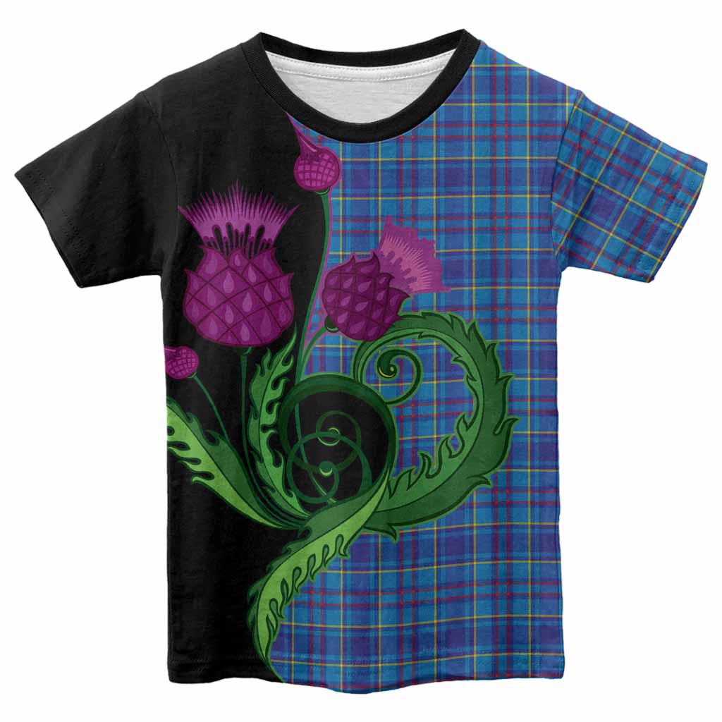 Mercer Tartan Kid T-shirt Traditional Scottish Thistle