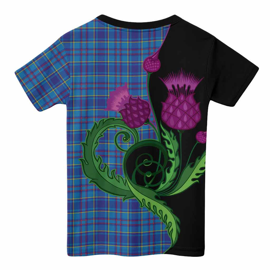 Mercer Tartan Kid T-shirt Traditional Scottish Thistle