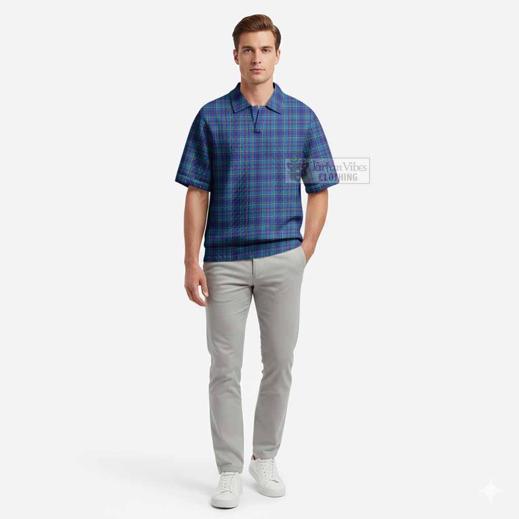 Mercer Tartan Men’s Polo Sweater Top