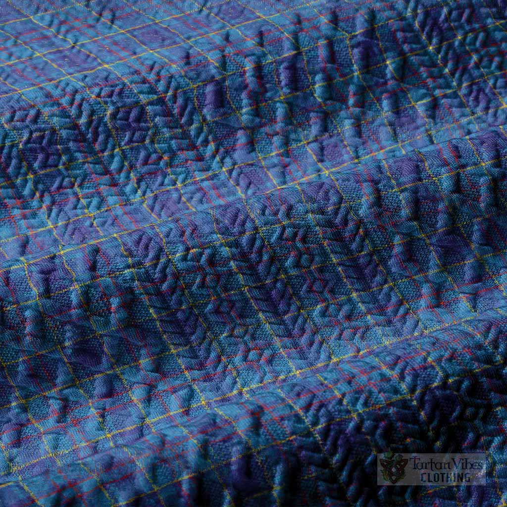 Mercer Tartan Men’s Polo Sweater Top with Family Crest