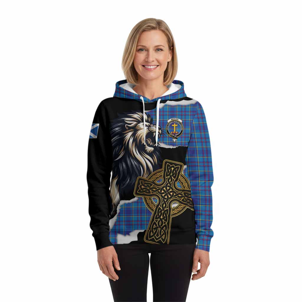 Mercer Tartan Scottish Hoodie Lion Celtic Heritage
