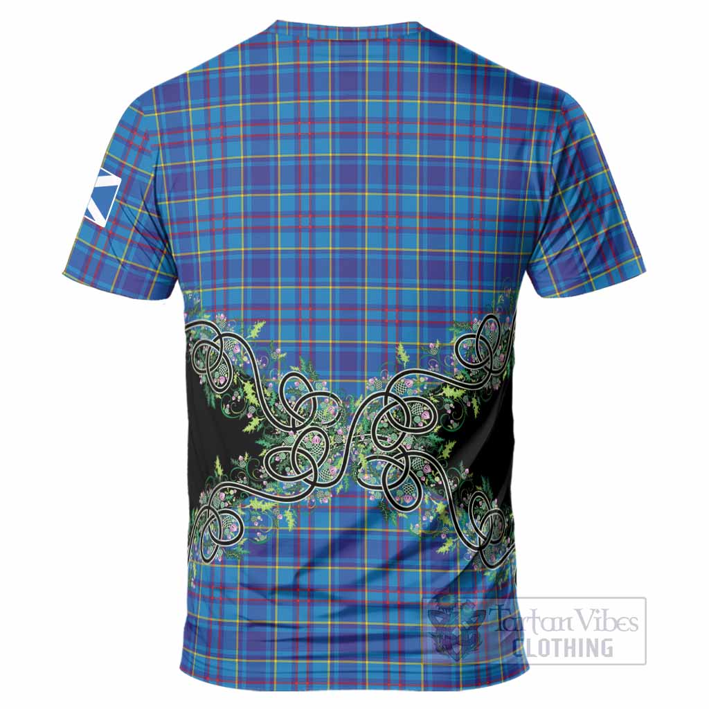 Mercer Tartan T-Shirt Thistle Scottish Spirit