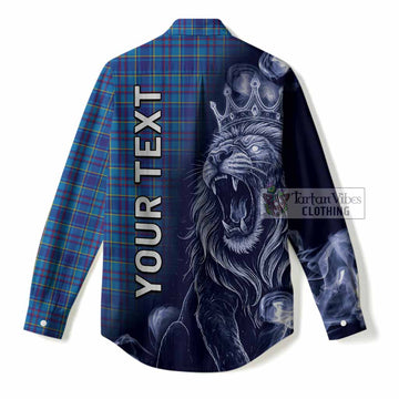 Mercer Tartan Women Casual Shirt Roaring Lion Heritage