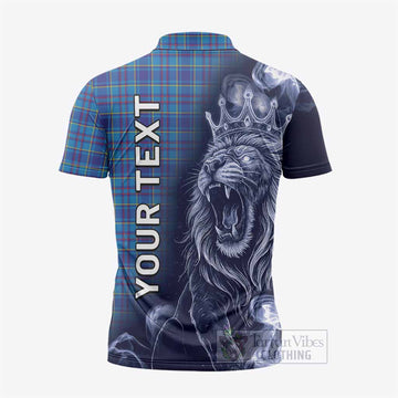 Mercer Tartan Zipper Polo Shirt Roaring Lion Heritage