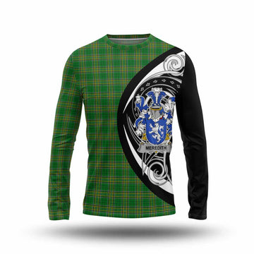 Tartan Vibes Clothing Meredith Irish Clan Long Sleeve T-Shirt Celtic Circle Style