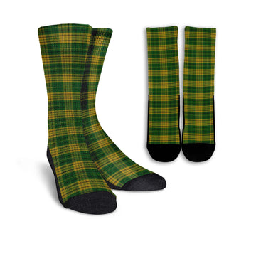 Meredith of Wales Tartan Crew Socks