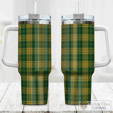 Meredith of Wales Tartan Tumbler with Handle