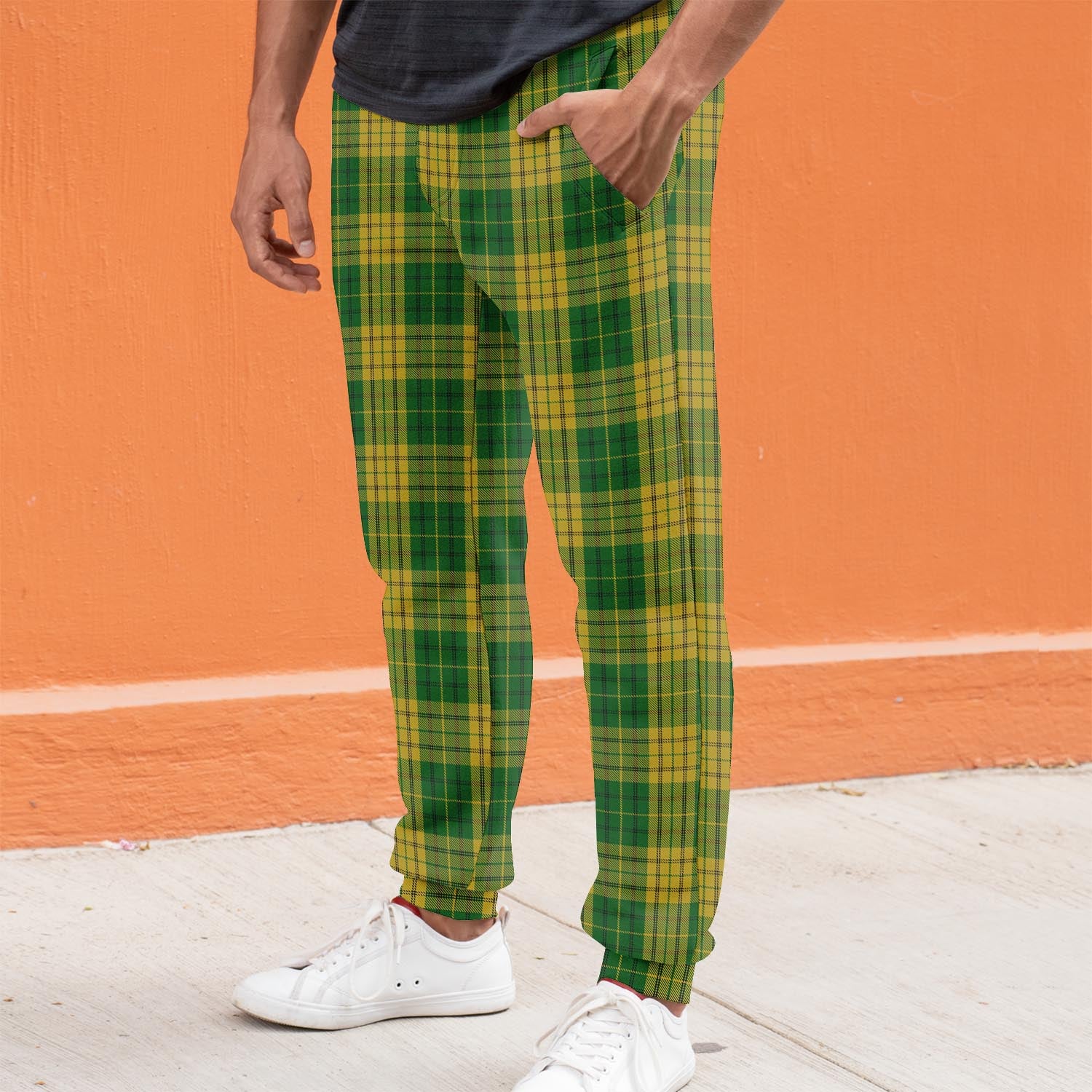 Meredith of Wales Tartan Joggers Pants S - Tartan Vibes Clothing