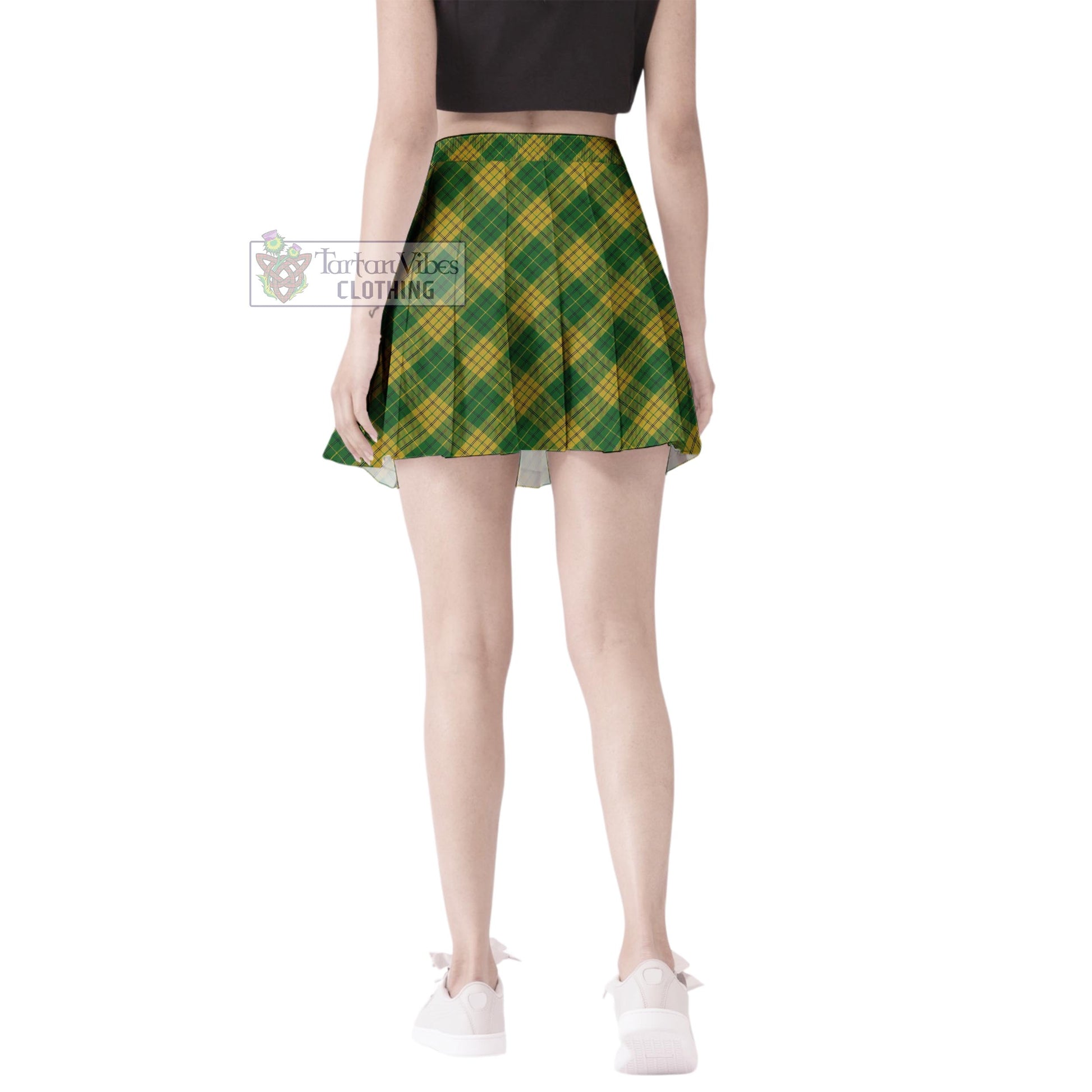Tartan Vibes Clothing Meredith of Wales Tartan Women's Plated Mini Skirt