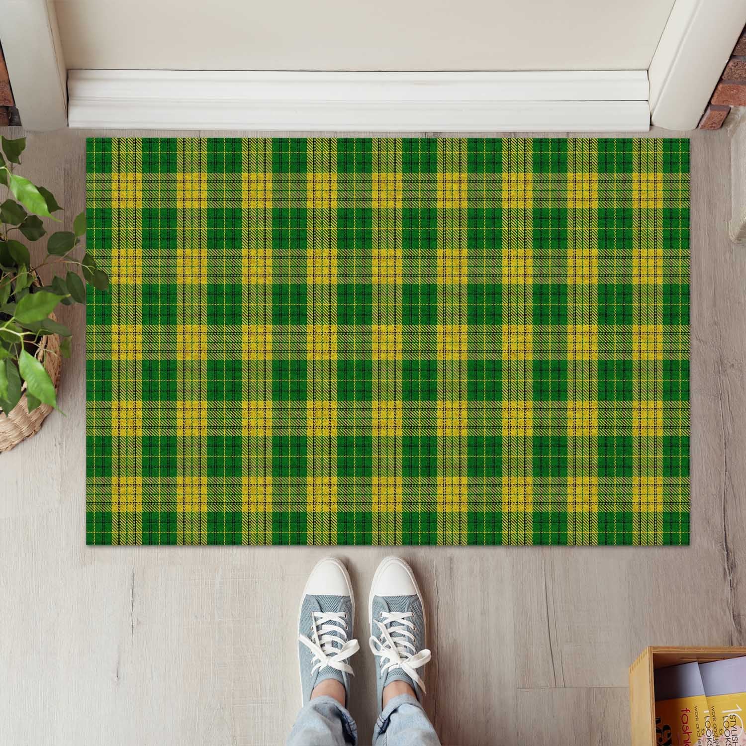 Meredith of Wales Tartan Door Mat - Tartanvibesclothing