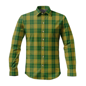 meredith-of-wales-tartan-long-sleeve-button-up-shirt