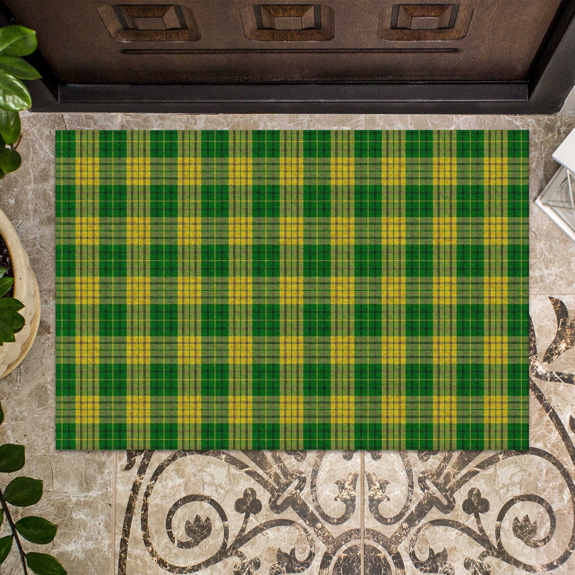 Meredith of Wales Tartan Door Mat - Tartanvibesclothing