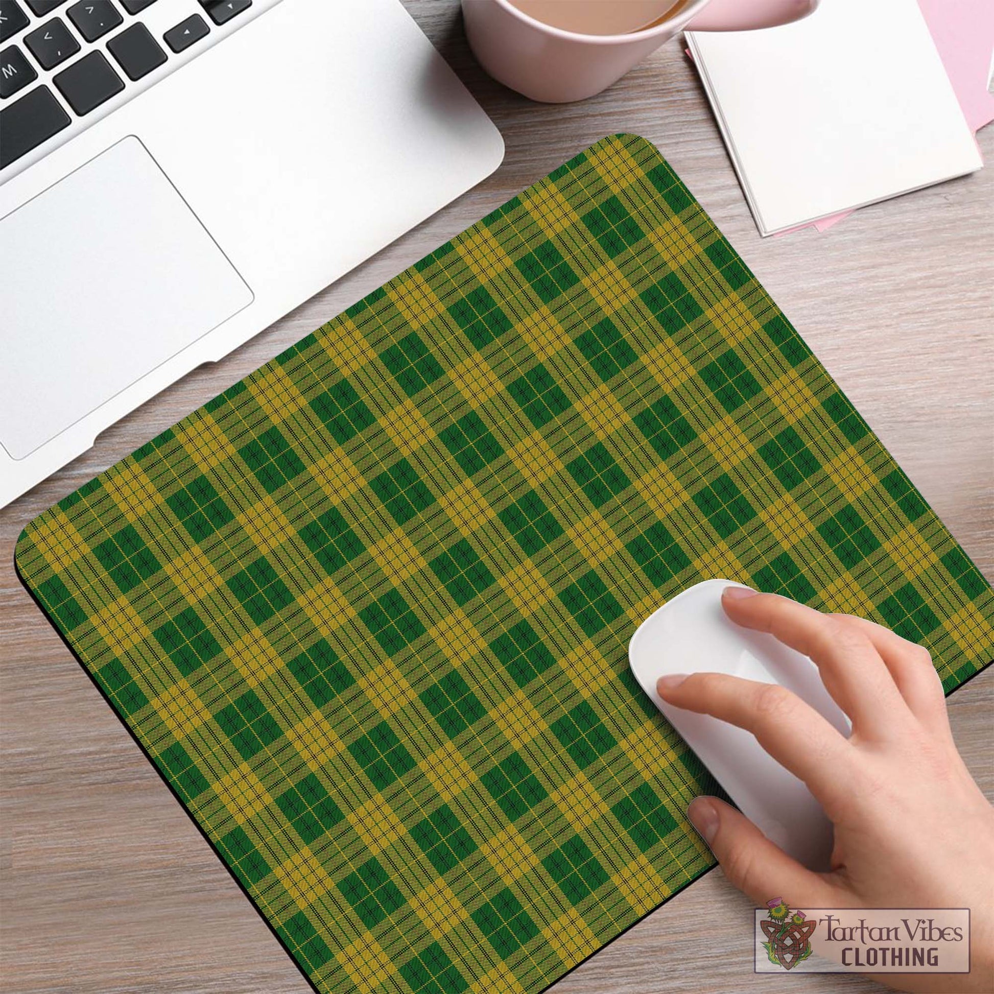 Tartan Vibes Clothing Meredith of Wales Tartan Mouse Pad
