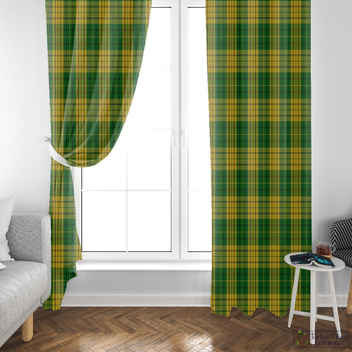 Meredith of Wales Tartan Window Curtain