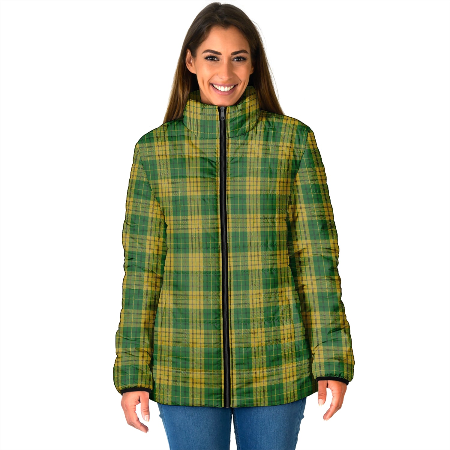 Meredith of Wales Tartan Padded Jacket - Tartan Vibes Clothing