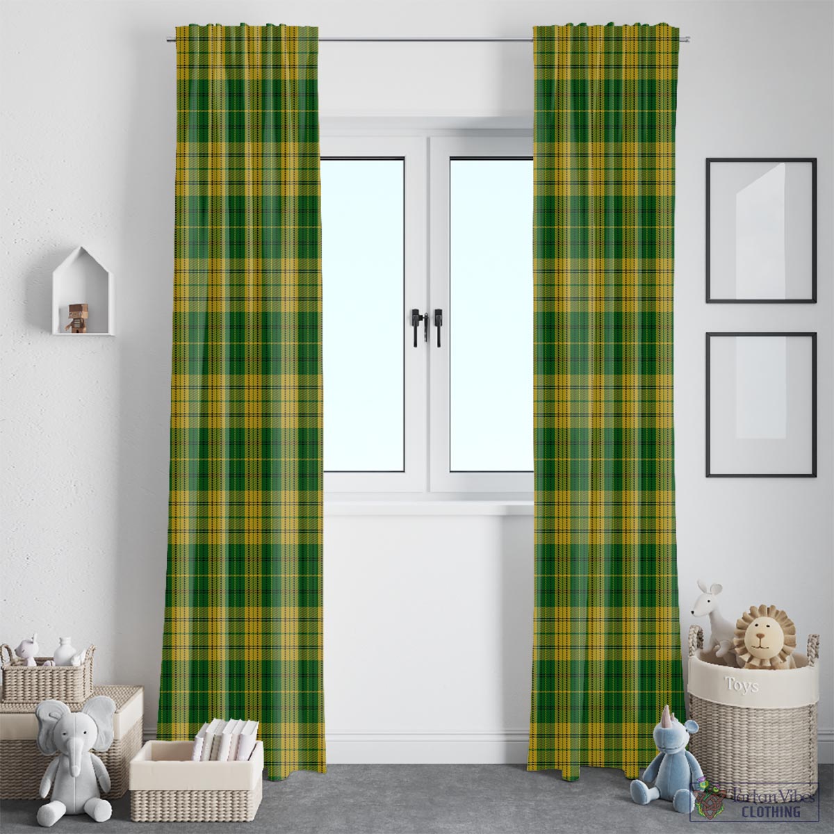 Meredith of Wales Tartan Window Curtain
