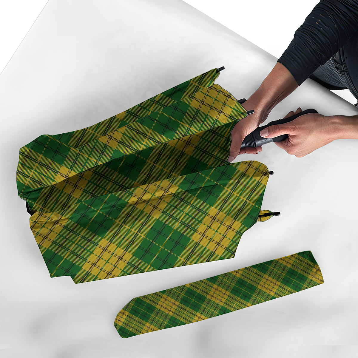 Meredith of Wales Tartan Umbrella - Tartanvibesclothing