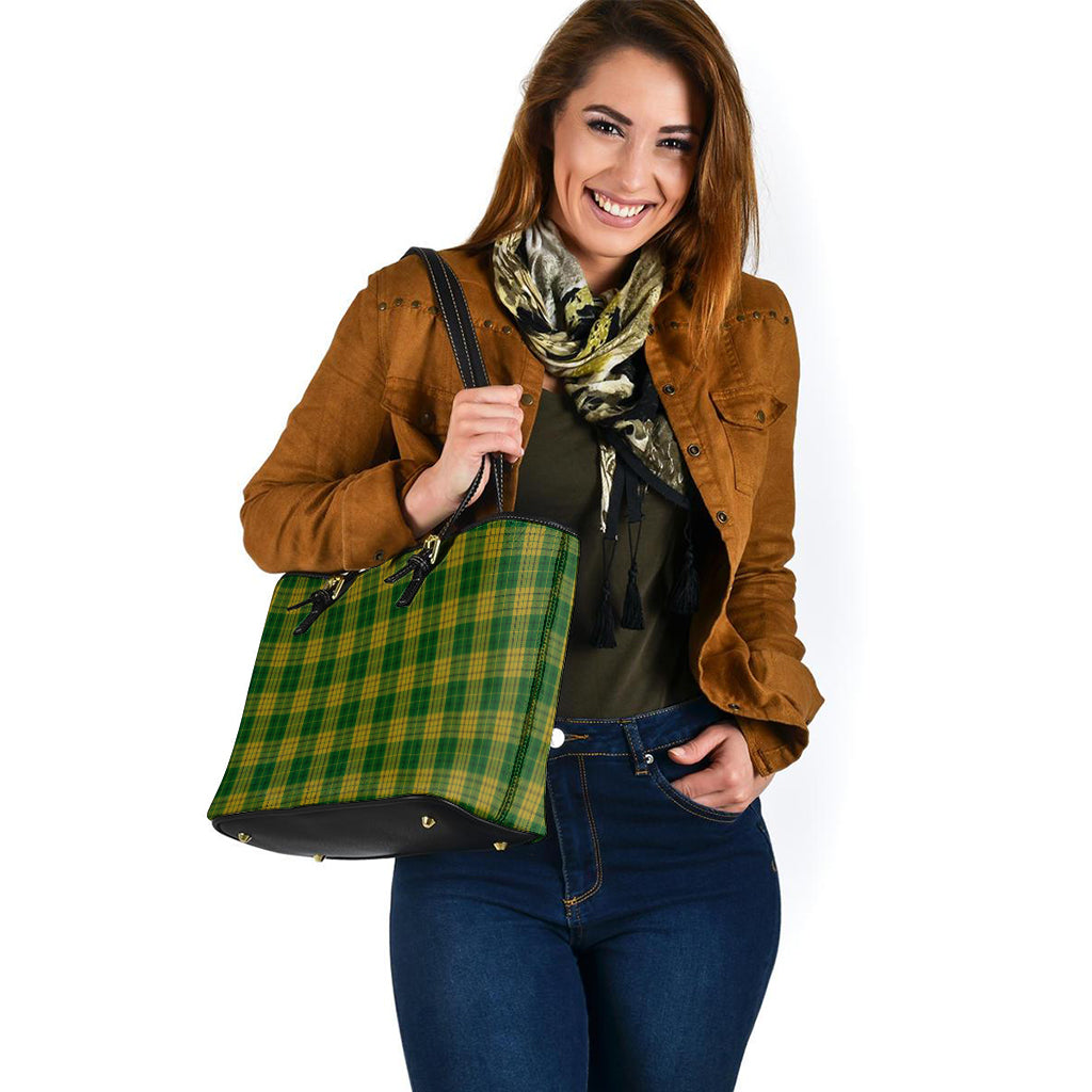 meredith-of-wales-tartan-leather-tote-bag