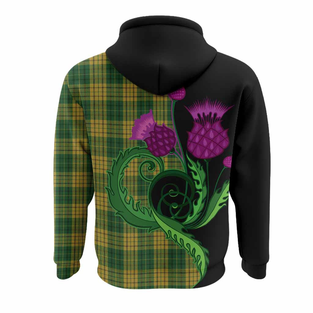 Meredith of Wales Tartan Hoodie Traditional Scottish Thistle