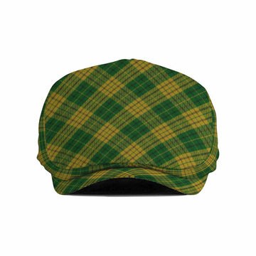 Meredith of Wales Tartan Flat Cap, Jeff Cap Cross Style