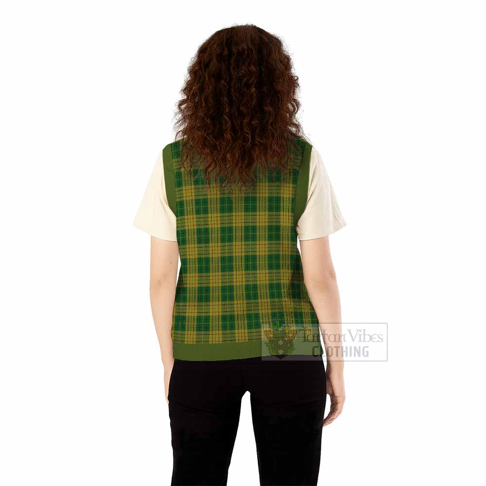 Meredith of Wales Tartan Knitted V-Neck Vest - Tartan Vibes Clothing