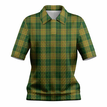 Meredith of Wales Tartan Women’s Polo Sweater Top