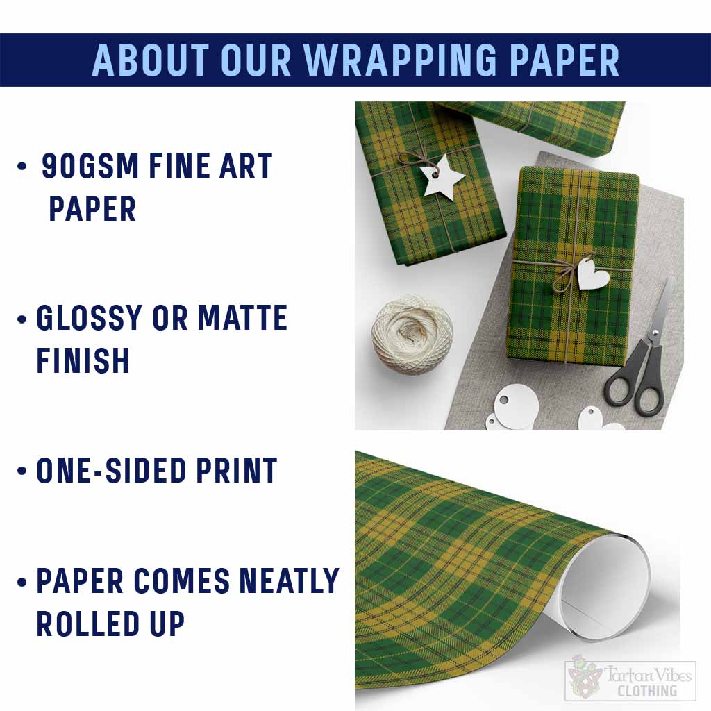 Meredith of Wales Tartan Wrapping Paper