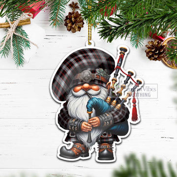 Merrilees Tartan Bagpiper Gnome Christmas Ornament - Tartan Vibes Clothing