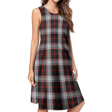 Merrilees Tartan Womens Casual Dresses 4XL - Tartan Vibes Clothing