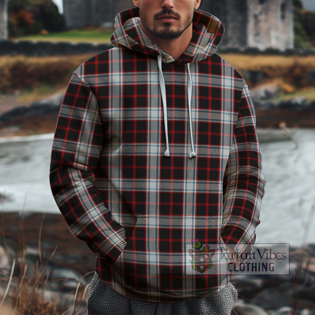 Merrilees Tartan Cotton Hoodie Zip Hoodie - Tartan Vibes Clothing