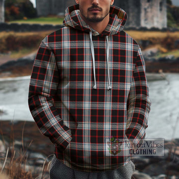 Merrilees Tartan Cotton Hoodie Zip Hoodie - Tartan Vibes Clothing