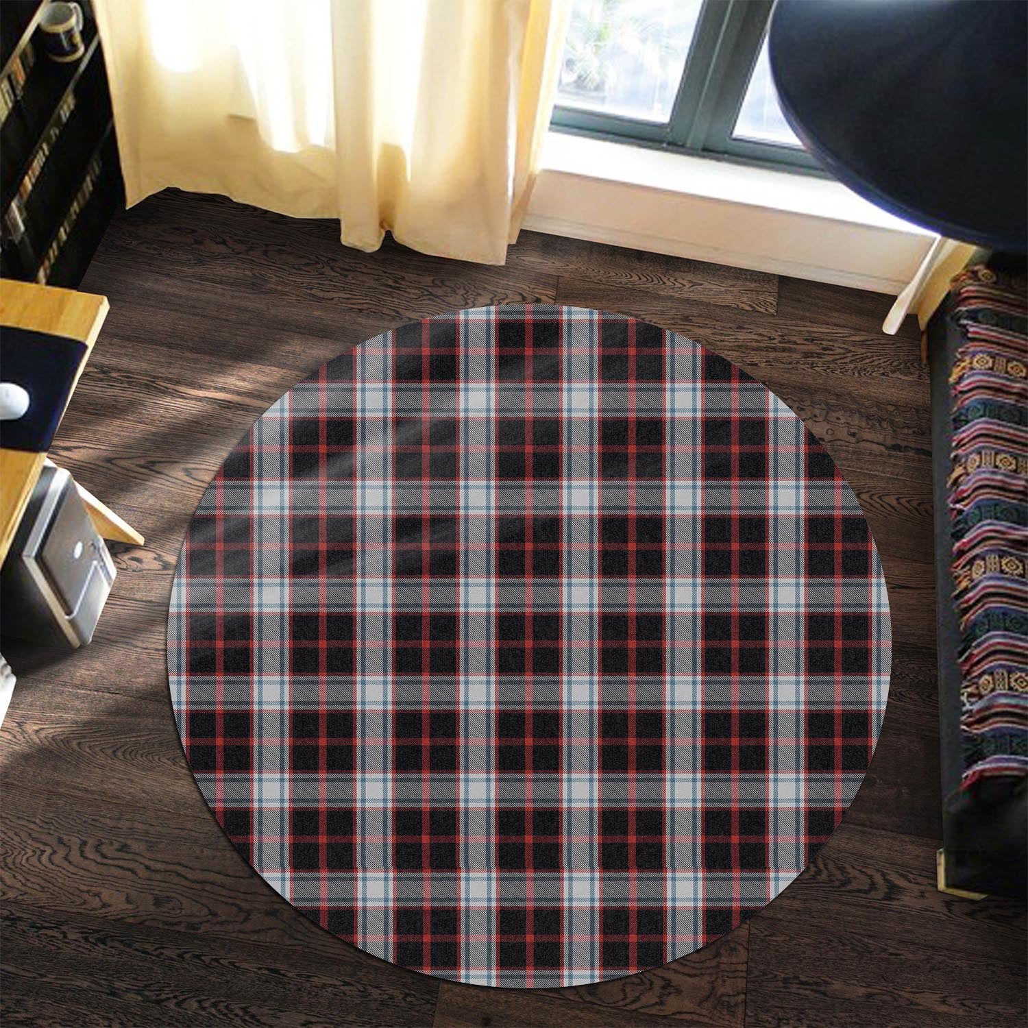 Merrilees Tartan Round Rug Premium Round Rug - Tartan Vibes Clothing