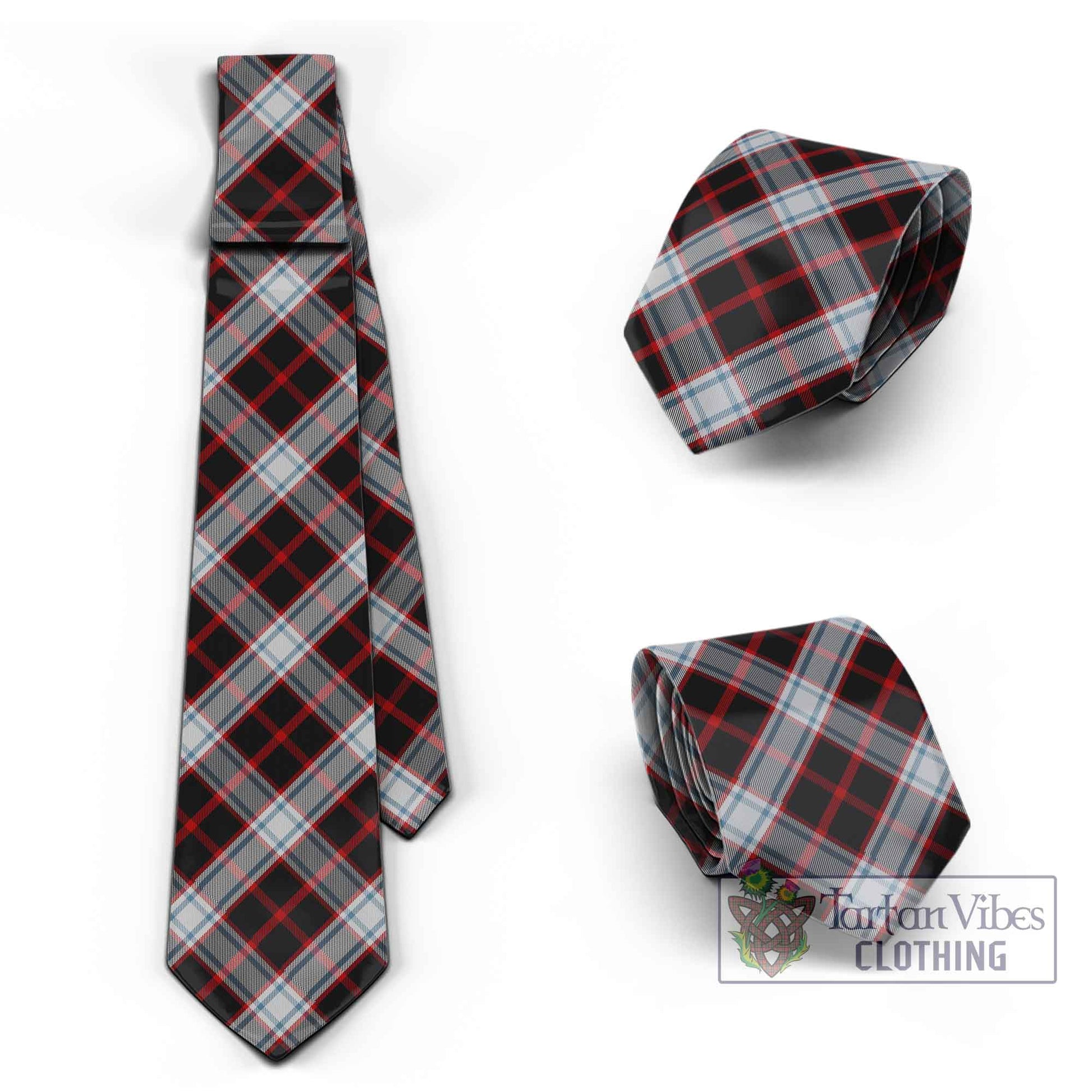 Merrilees Tartan Classic Necktie Cross Style Necktie One Size - Tartan Vibes Clothing