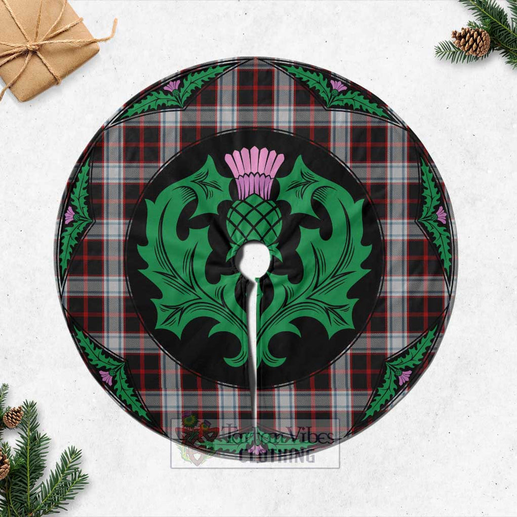 Merrilees Tartan Christmas Tree Skirt Scottish Thistle Style Casual Tree Skirts - Tartan Vibes Clothing