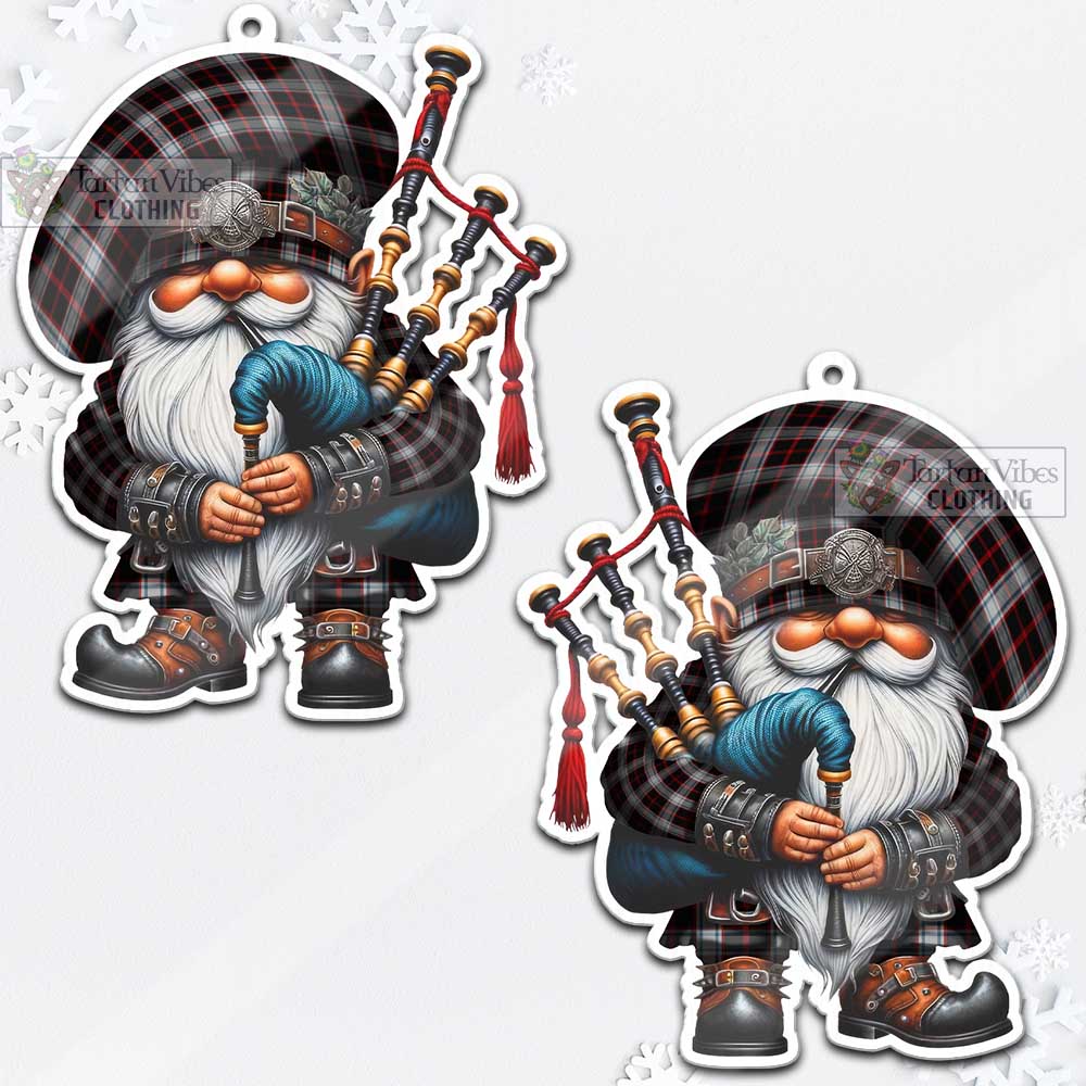 Merrilees Tartan Bagpiper Gnome Christmas Ornament - Tartan Vibes Clothing