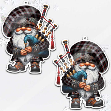 Merrilees Tartan Bagpiper Gnome Christmas Ornament - Tartan Vibes Clothing