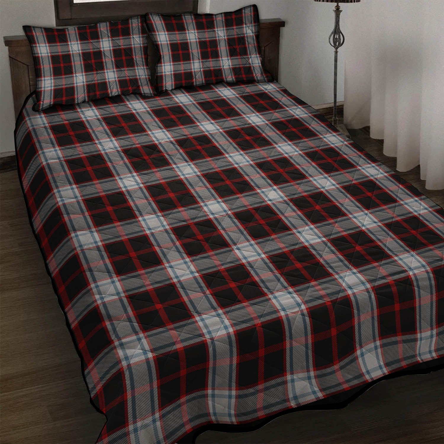 Merrilees Tartan Quilt Bed Set - Tartan Vibes Clothing