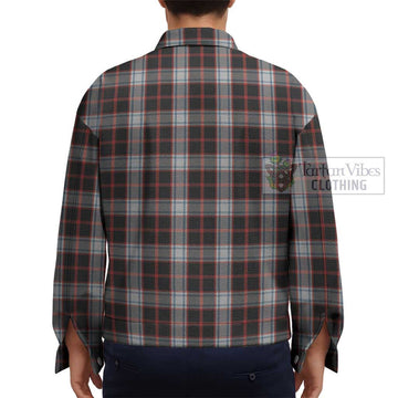 Merrilees Tartan Unisex Lapel Cotton Jacket - Tartan Vibes Clothing