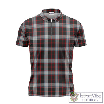 Merrilees Tartan Zipper Polo Shirt - Tartan Vibes Clothing