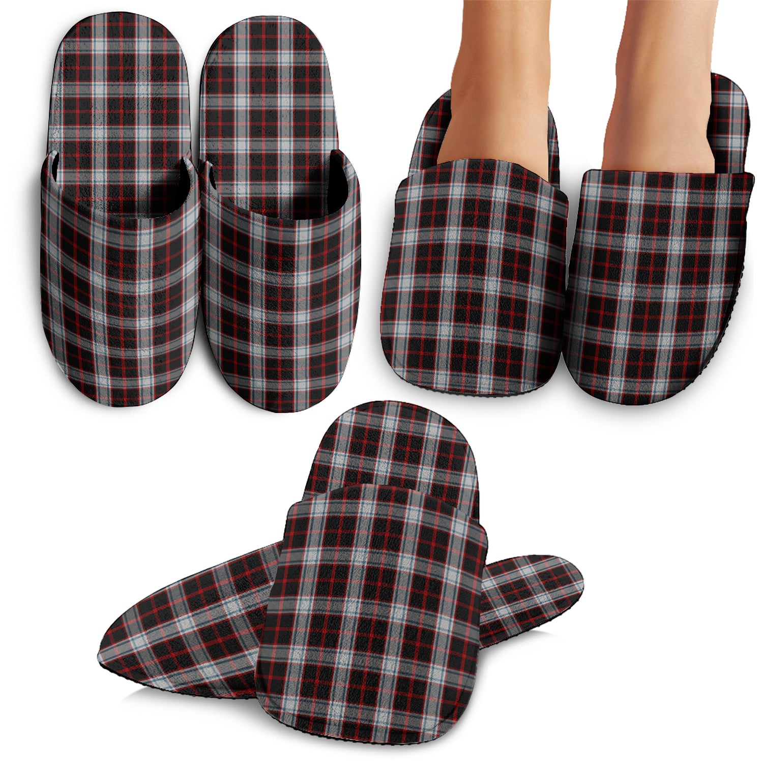 Merrilees Tartan Home Slippers - Tartan Vibes Clothing