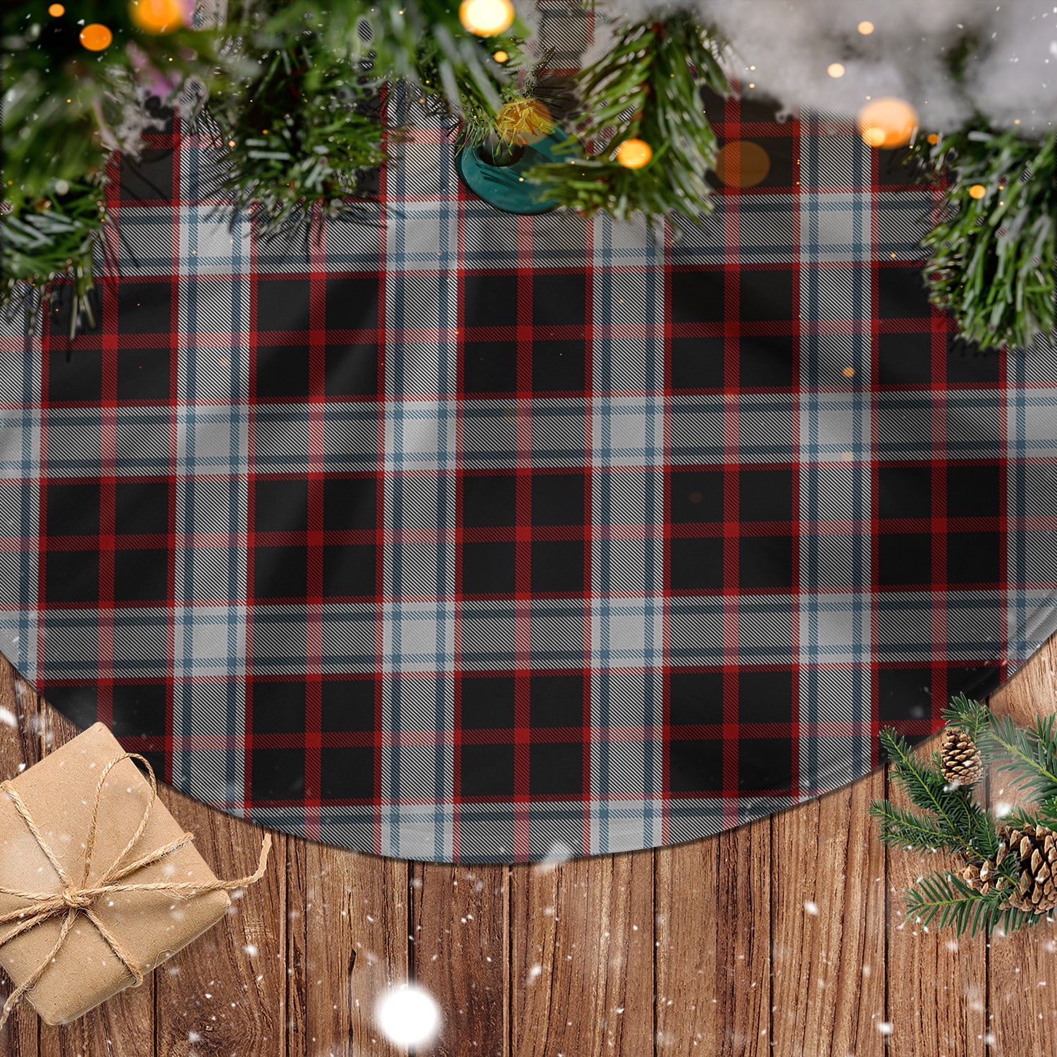 Merrilees Tartan Christmas Tree Skirt - Tartan Vibes Clothing