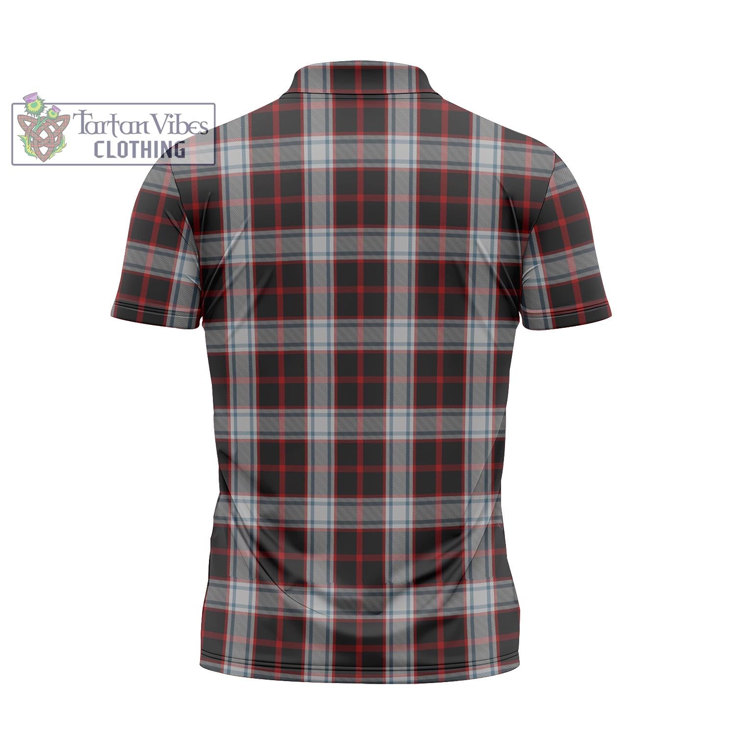 Merrilees Tartan Zipper Polo Shirt - Tartan Vibes Clothing