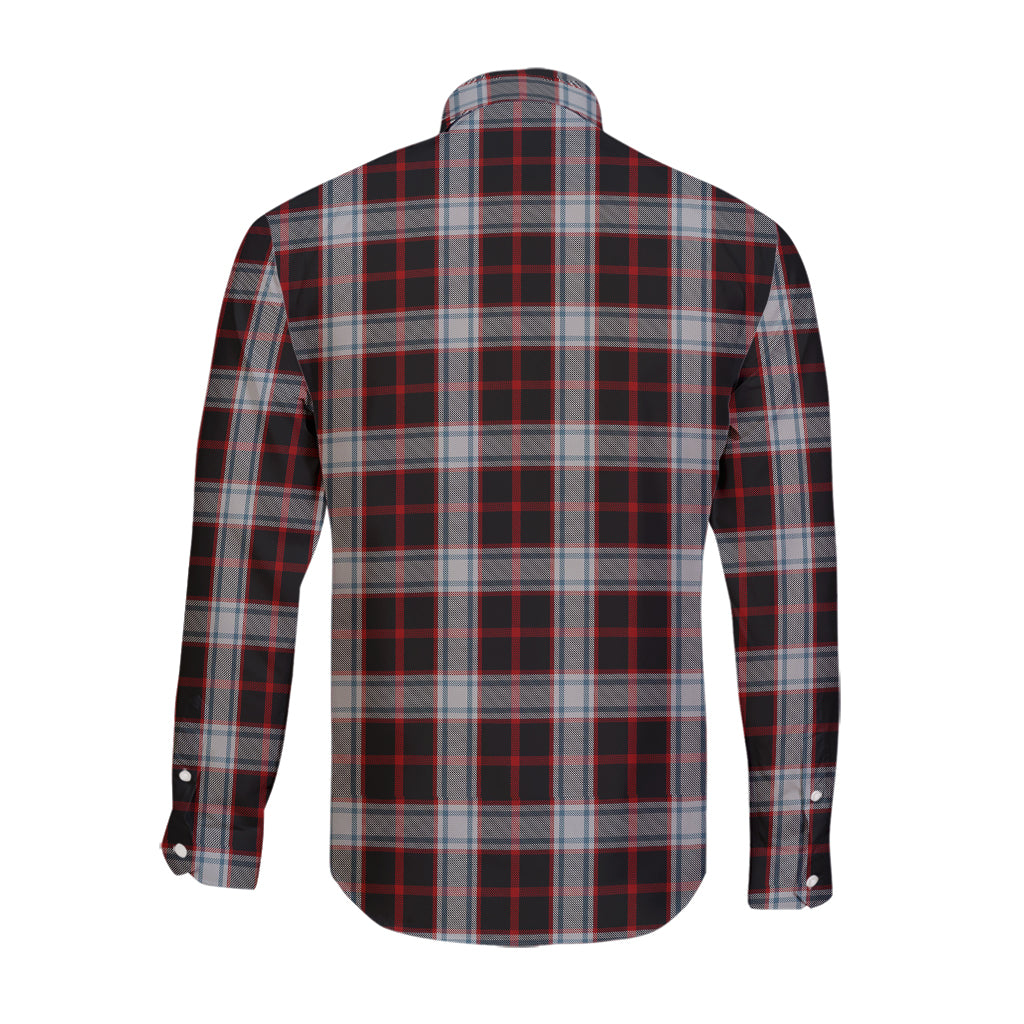 Merrilees Tartan Long Sleeve Button Up Shirt - Tartan Vibes Clothing
