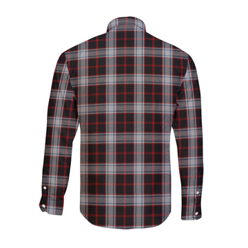 Merrilees Tartan Long Sleeve Button Up Shirt - Tartan Vibes Clothing