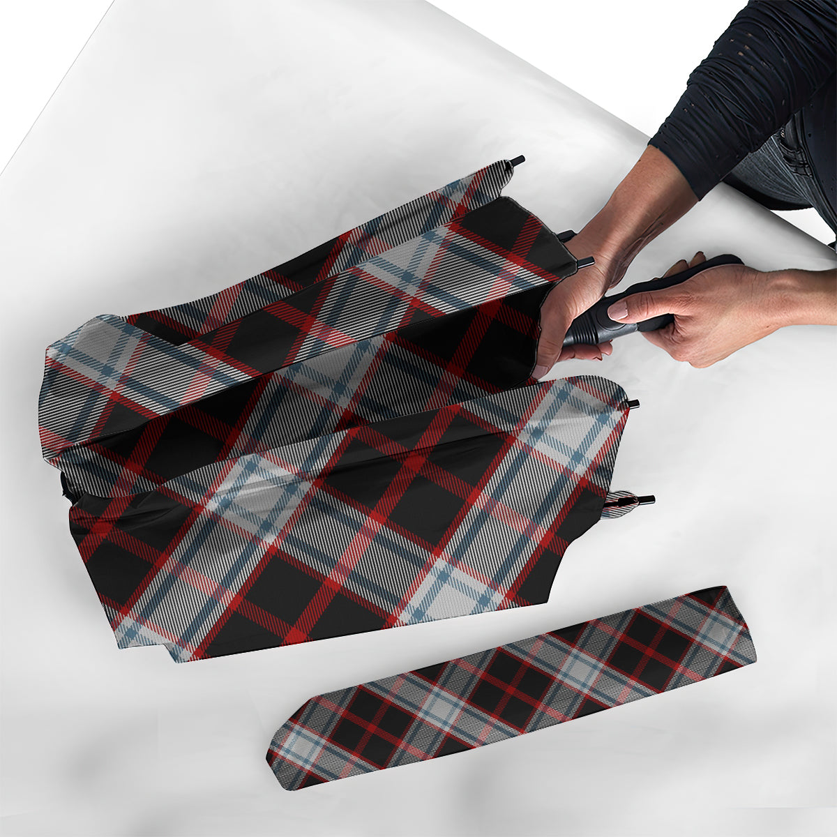 Merrilees Tartan Umbrella - Tartan Vibes Clothing