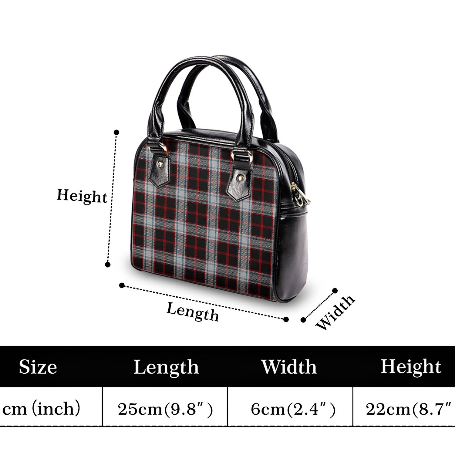 Merrilees Tartan Shoulder Handbags - Tartan Vibes Clothing