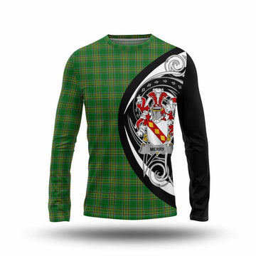 Tartan Vibes Clothing Merry Irish Clan Long Sleeve T-Shirt Celtic Circle Style