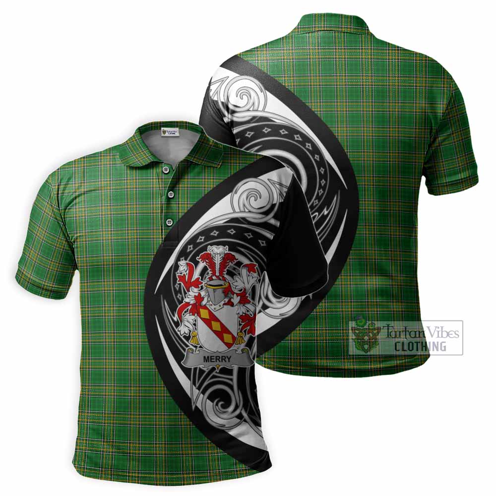 Tartan Vibes Clothing Merry Irish Clan Polo Shirt Celtic Circle Style