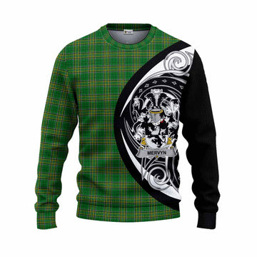 Tartan Vibes Clothing Mervyn Irish Clan Knitted Sweater Celtic Circle Style